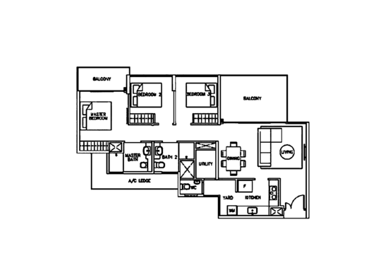 Ripple Bay - Floor Plan