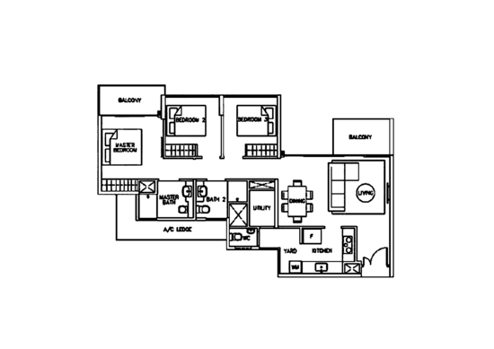 Ripple Bay - Floor Plan