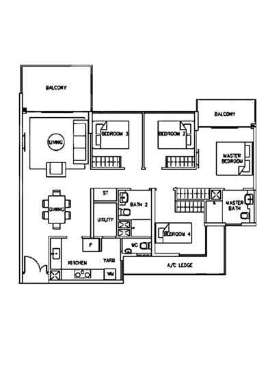 Ripple Bay - Floor Plan