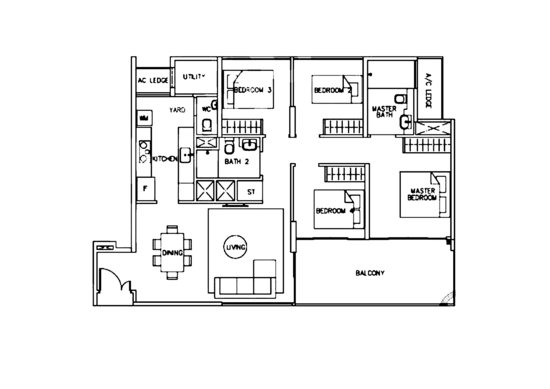 Ripple Bay - Floor Plan