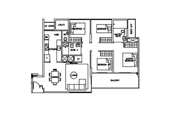 Ripple Bay - Floor Plan