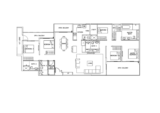 Ripple Bay - Floor Plan