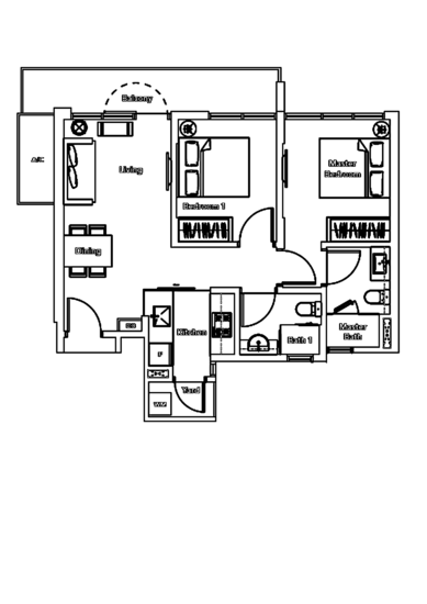 The Lush - Floor Plan