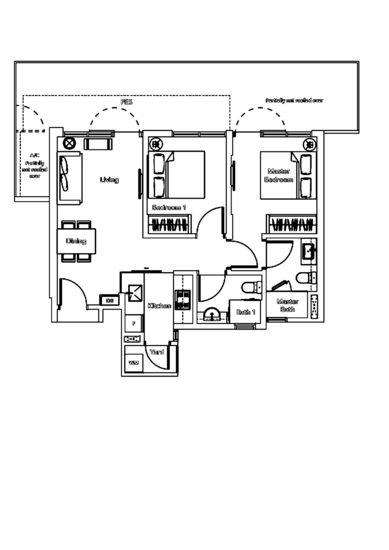 The Lush - Floor Plan