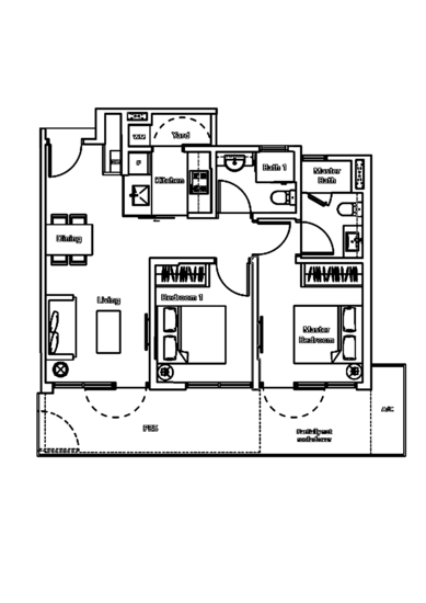 The Lush - Floor Plan