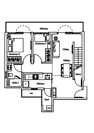 The Lush - Floor Plan