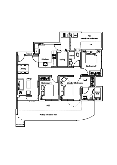 The Lush - Floor Plan