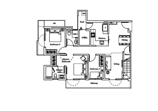 The Lush - Floor Plan