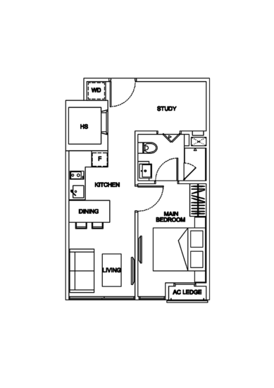 The Promenade @ Pelikat - Floor Plan