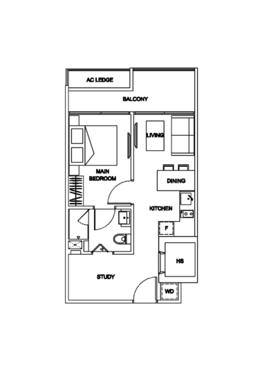 The Promenade @ Pelikat - Floor Plan