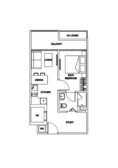 The Promenade @ Pelikat - Floor Plan