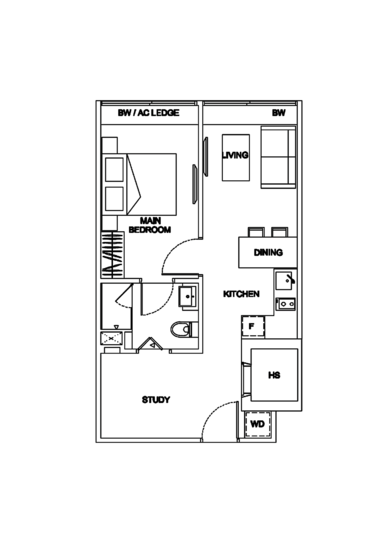 The Promenade @ Pelikat - Floor Plan