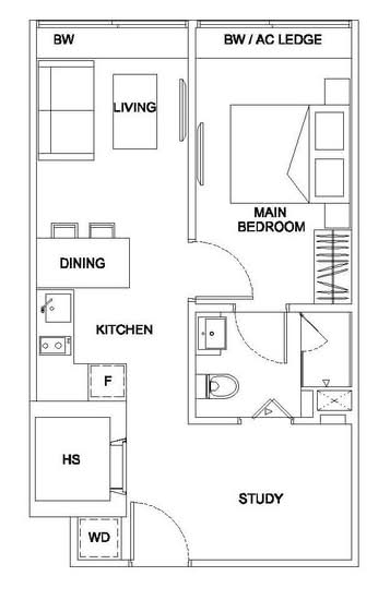 The Promenade @ Pelikat - Floor Plan