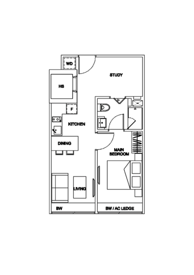 The Promenade @ Pelikat - Floor Plan