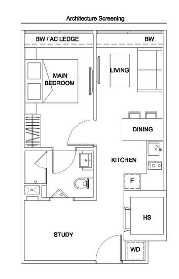 The Promenade @ Pelikat - Floor Plan