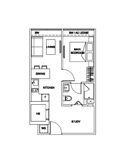 The Promenade @ Pelikat - Floor Plan