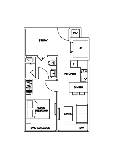 The Promenade @ Pelikat - Floor Plan