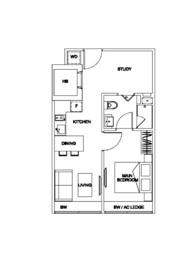The Promenade @ Pelikat - Floor Plan