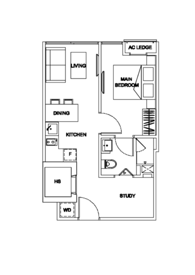 The Promenade @ Pelikat - Floor Plan