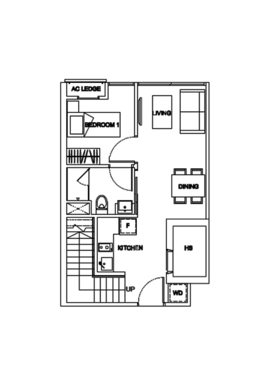 The Promenade @ Pelikat - Floor Plan