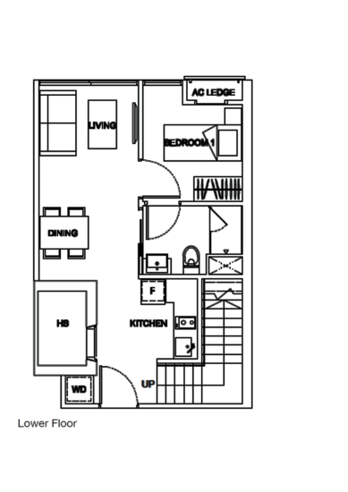 The Promenade @ Pelikat - Floor Plan