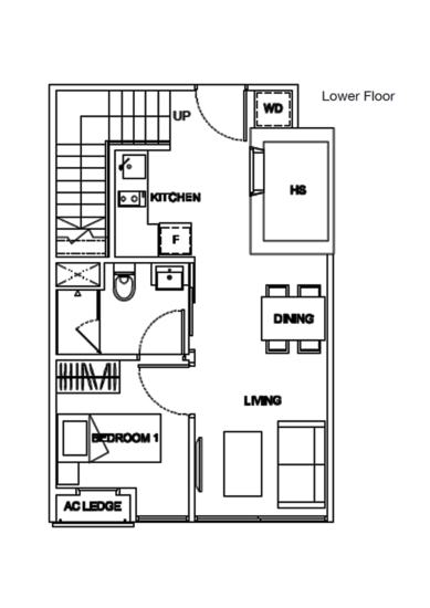 The Promenade @ Pelikat - Floor Plan