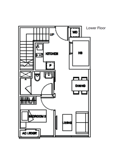 The Promenade @ Pelikat - Floor Plan