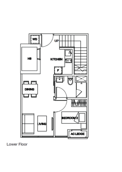 The Promenade @ Pelikat - Floor Plan