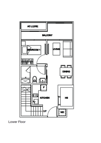 The Promenade @ Pelikat - Floor Plan