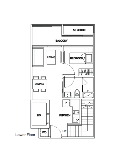 The Promenade @ Pelikat - Floor Plan