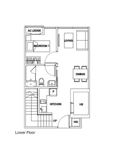The Promenade @ Pelikat - Floor Plan