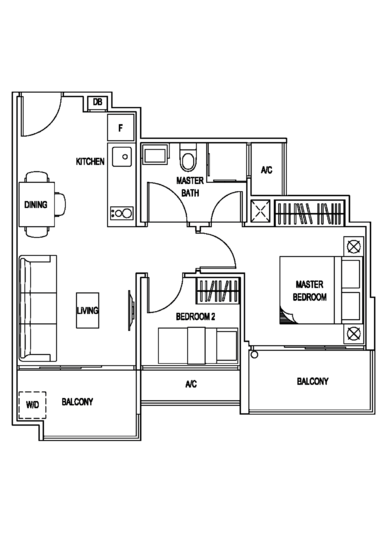 Natura @ Hillview - Floor Plan