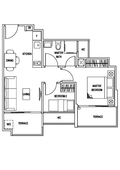 Natura @ Hillview - Floor Plan