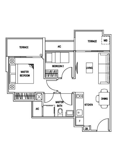 Natura @ Hillview - Floor Plan