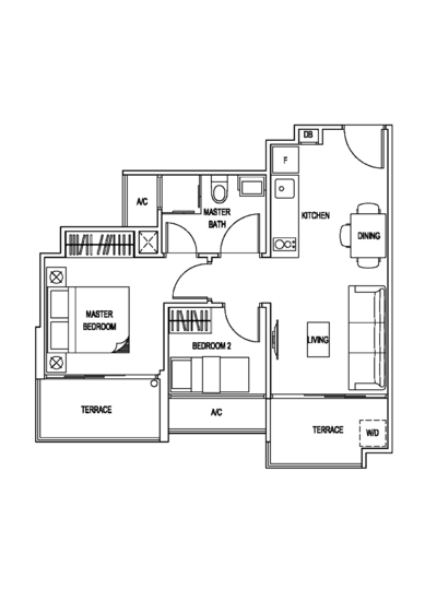 Natura @ Hillview - Floor Plan
