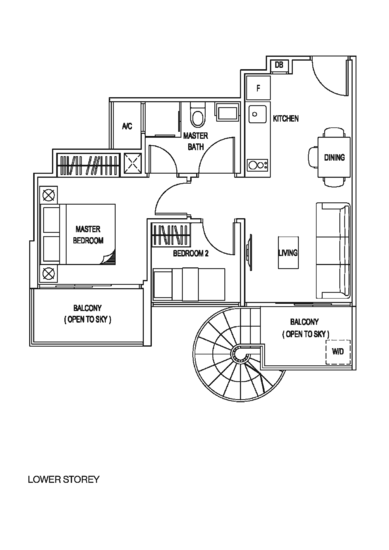 Natura @ Hillview - Floor Plan