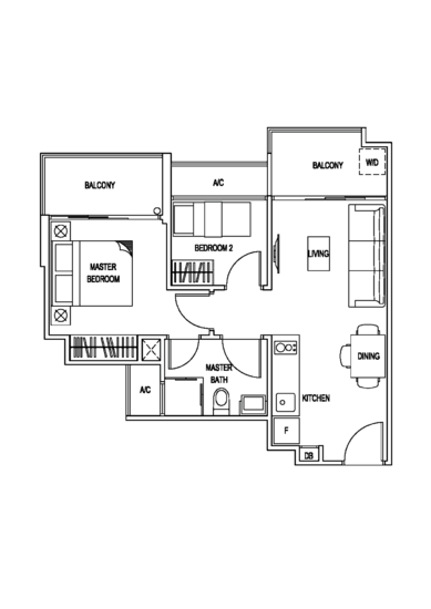 Natura @ Hillview - Floor Plan