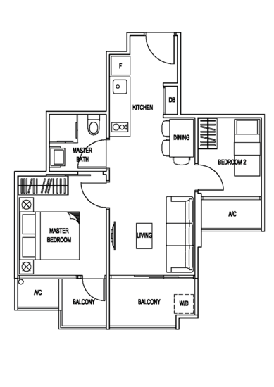 Natura @ Hillview - Floor Plan