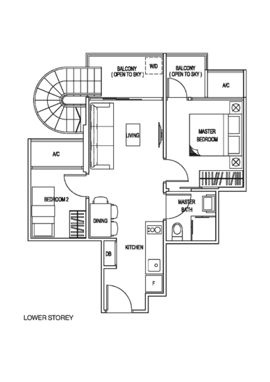 Natura @ Hillview - Floor Plan