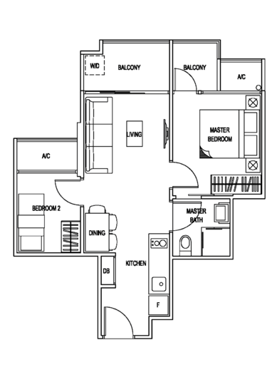 Natura @ Hillview - Floor Plan