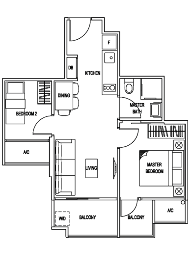 Natura @ Hillview - Floor Plan