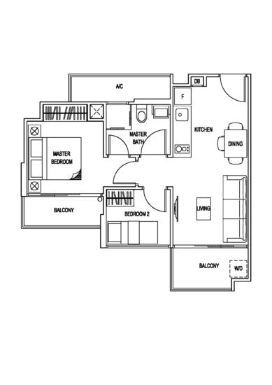 Natura @ Hillview - Floor Plan