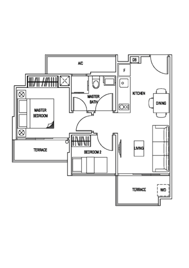 Natura @ Hillview - Floor Plan