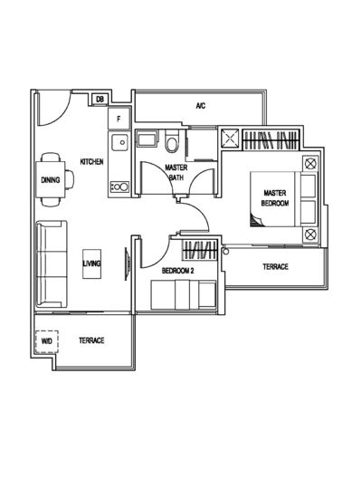 Natura @ Hillview - Floor Plan