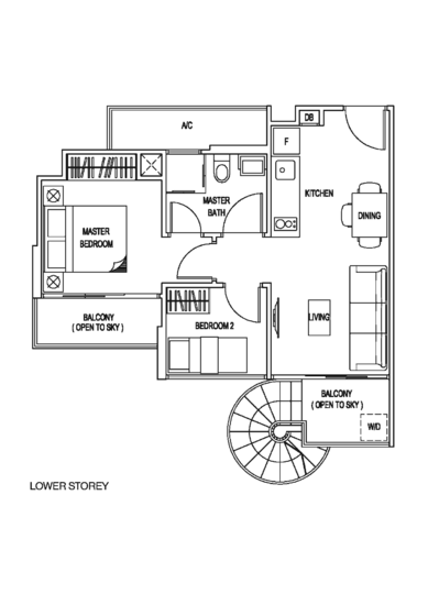 Natura @ Hillview - Floor Plan