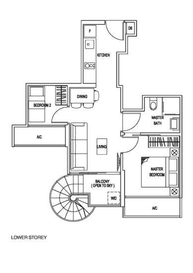 Natura @ Hillview - Floor Plan