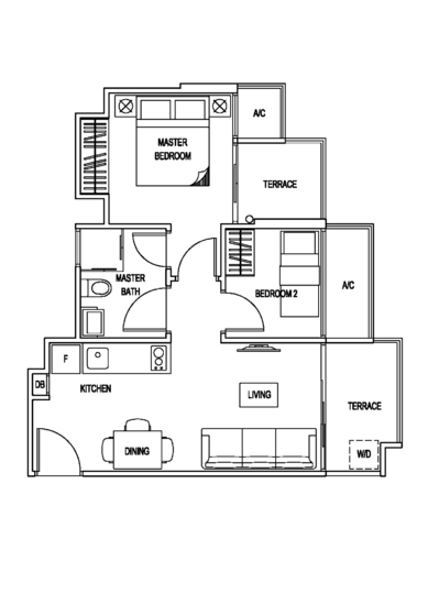 Natura @ Hillview - Floor Plan