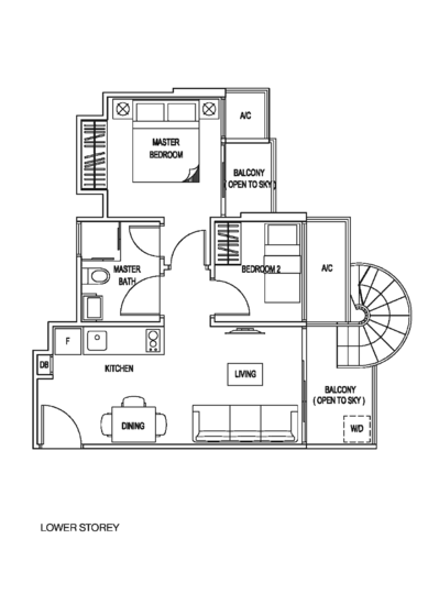 Natura @ Hillview - Floor Plan