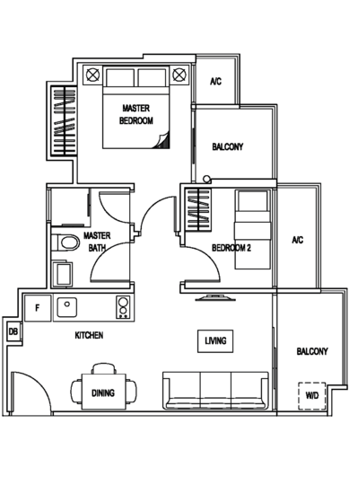 Natura @ Hillview - Floor Plan