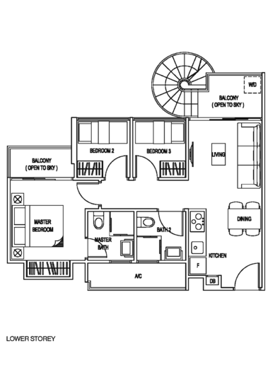 Natura @ Hillview - Floor Plan